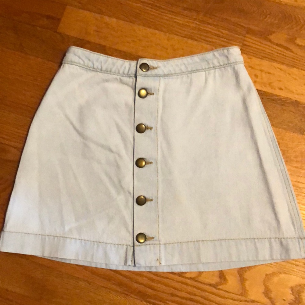American Apparel Denim Skrit